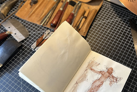 Más allá del lienzo: técnicas, soportes y materialidades en Galería Minimal