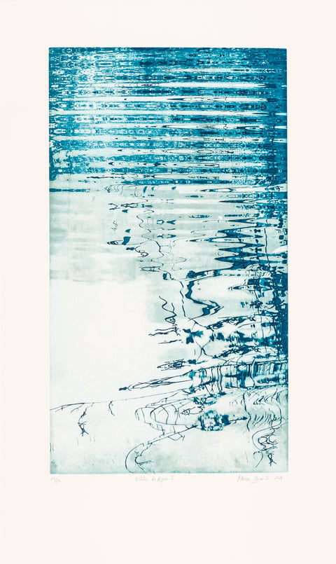 Patricia Claro • Estelas de agua I