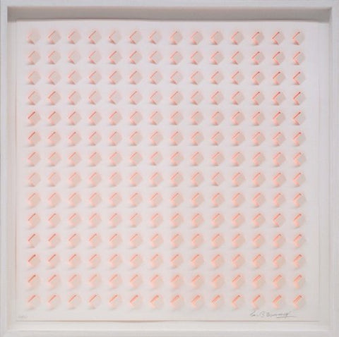 Luis Tomasello • Rombo cuadrado naranjo