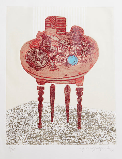 Gonzalo Cienfuegos • Mesa de Hayter
