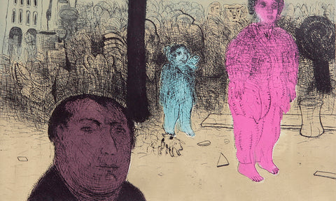 Gonzalo Cienfuegos • Mujer rosa