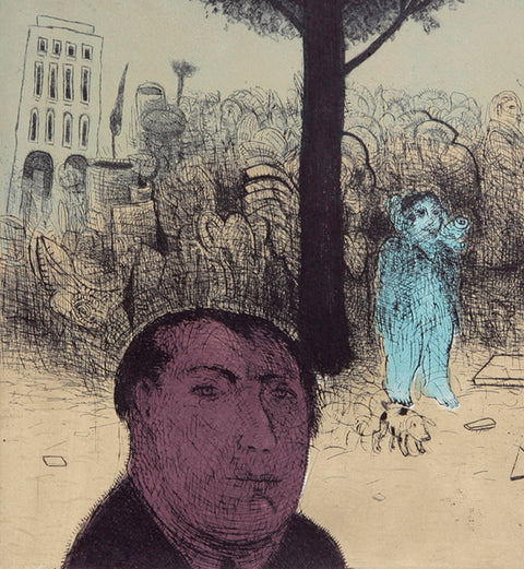 Gonzalo Cienfuegos • Mujer rosa
