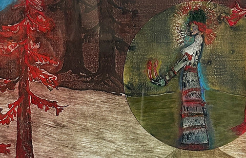 Paula Mazry • Diosa de las serpientes II