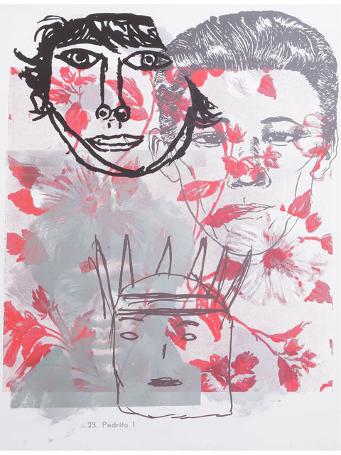 Eugenio Dittborn • Flores Cinco A
