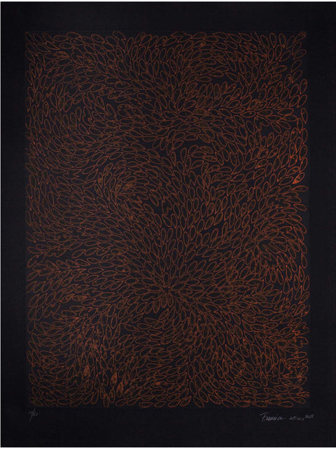 Francisca Sutil • Mute negro rojo