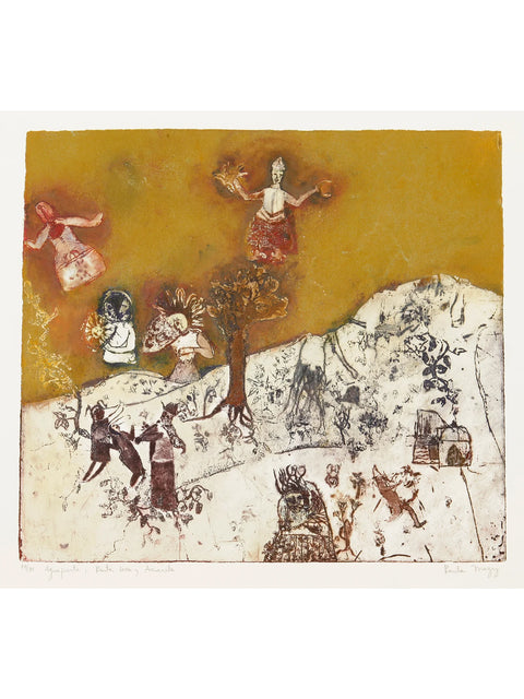 Paula Mazry • Hombre con sol y luna