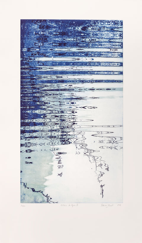 Patricia Claro • Estelas de agua II