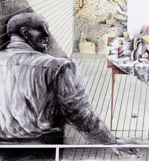 Ernesto Banderas • El pintor y la modelo