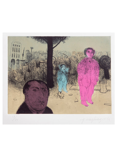 Gonzalo Cienfuegos • Mujer rosa