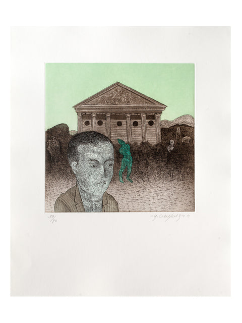 Gonzalo Cienfuegos • Templete en verde