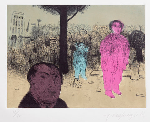 Gonzalo Cienfuegos • Mujer rosa