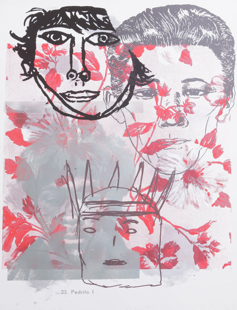 Eugenio  Dittborn • Flores Cinco A