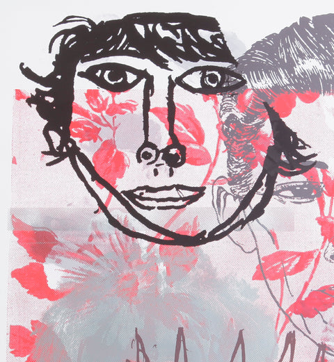 Eugenio  Dittborn • Flores Cinco A