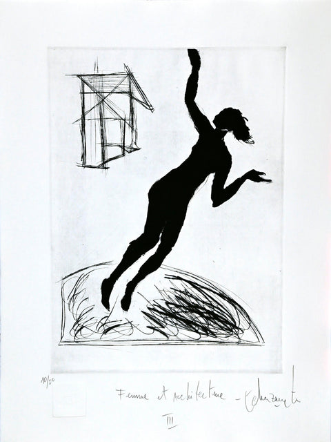 Alfredo Echazarreta • Femme et architecture III