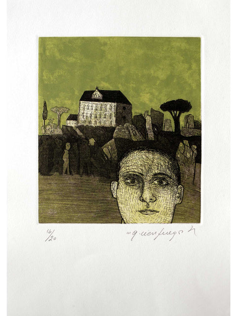 Gonzalo Cienfuegos • Serie Cielos Cromáticos - La casa verde