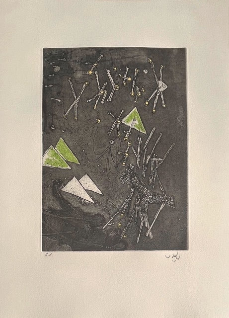 Roberto Matta • Droites Liberées XI