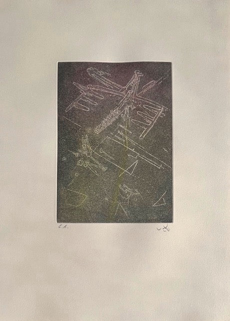 Roberto Matta • Droites Liberées VIII