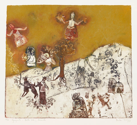 Paula Mazry • Hombre con sol y luna