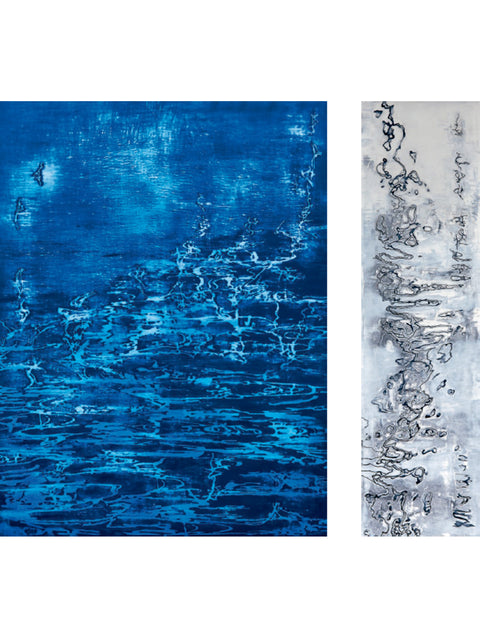 Patricia Claro • Territorios de agua I y II