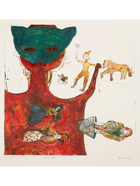 Paula Mazry • Hombre gato