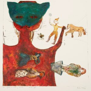 Paula Mazry • Hombre gato